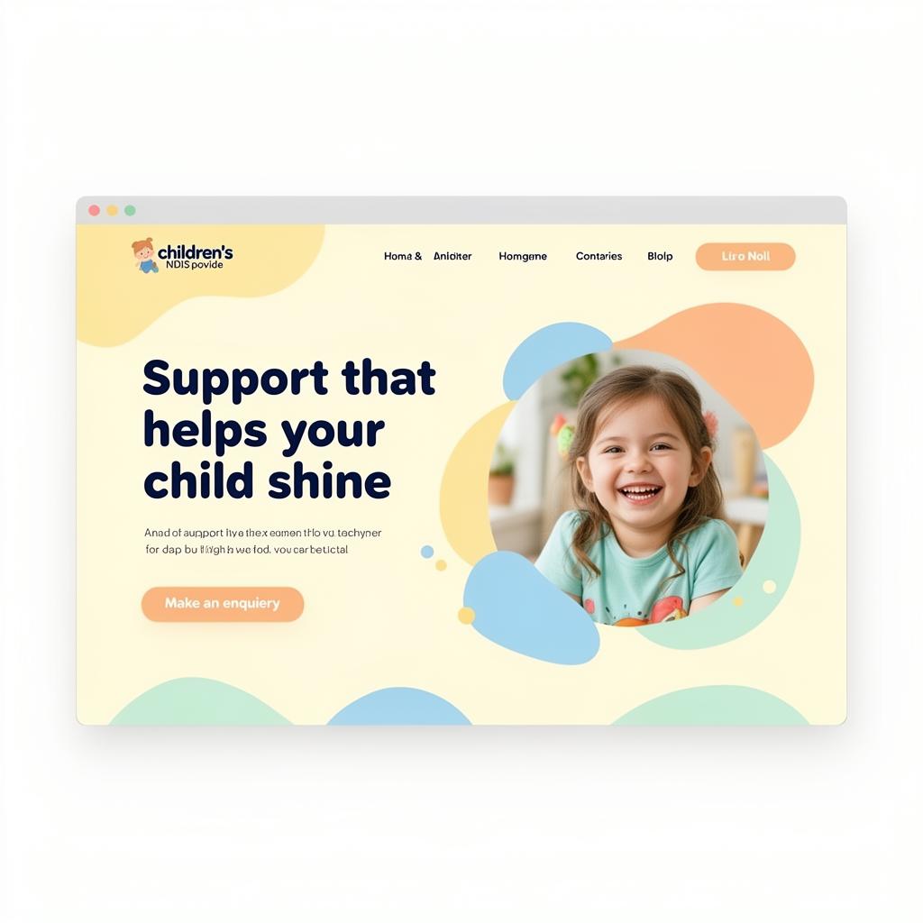 A warm, modern care website built by Kindred